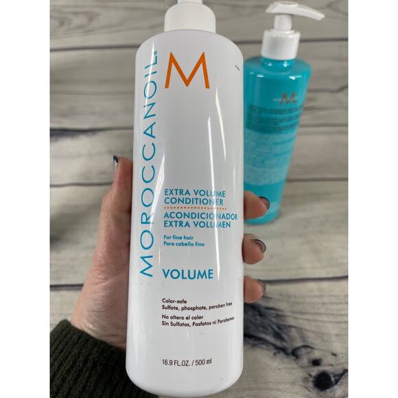 Moroccanoil Extra Volume Shampoo Conditioner and Mousse - Picture 4 of 5